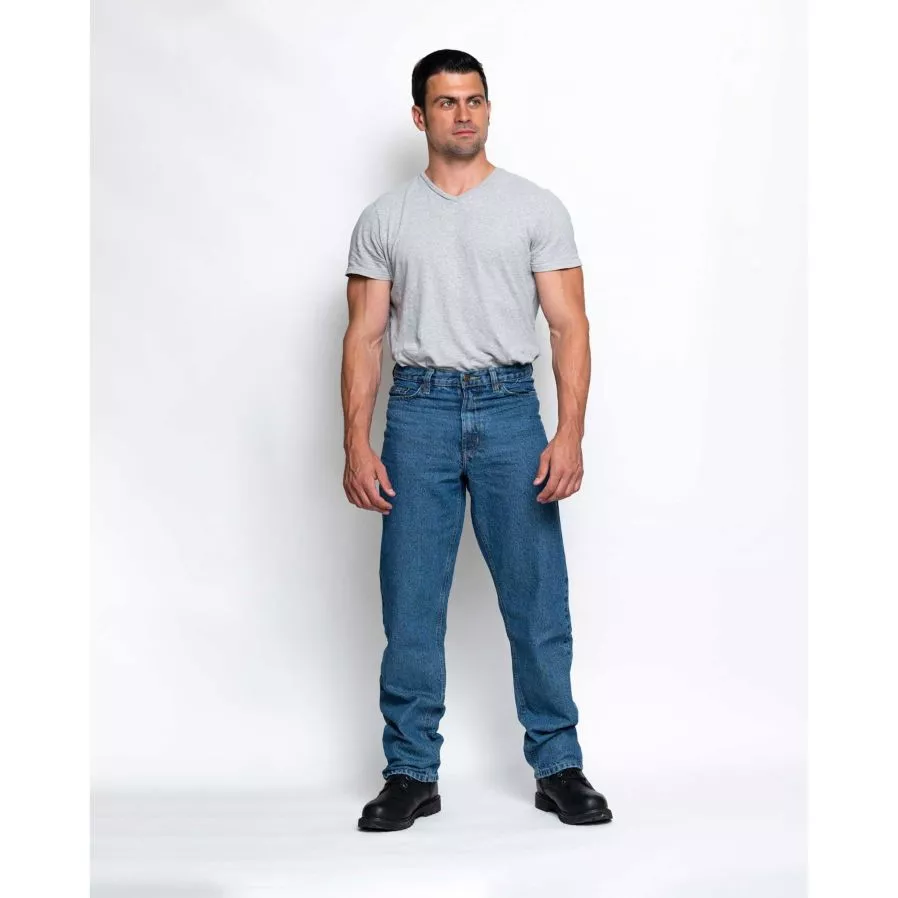 FULL BLUE 5 Pocket Relaxed Fit Jeans - Runnings