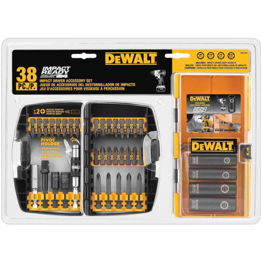 Dewalt IMPACT READY 38-Piece Accessory Set - 0000000881 - Runnings