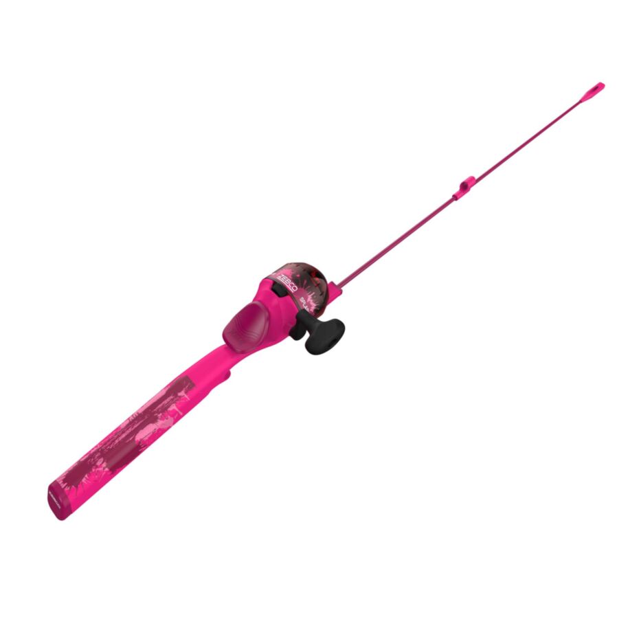 Zebco Splash Kids' Floating Combo, Pink - 0000008245 - Runnings