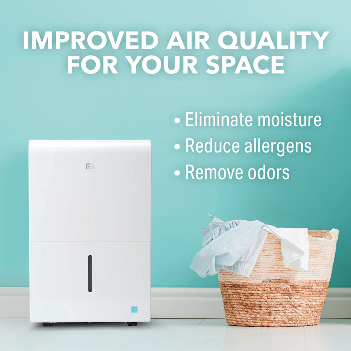 Perfect Aire 50-Pint ENERGY STAR Dehumidifier View 4 of 5