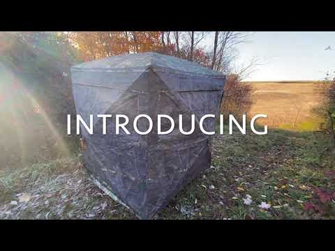 RHINO Realtree Edge® Mesh See-Through Blind, 75" x 75" x 66" View 1 of 3