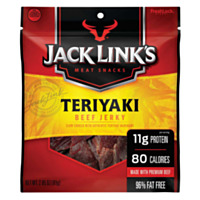 Jack Links Teriyaki Jerky, 2.85 oz.