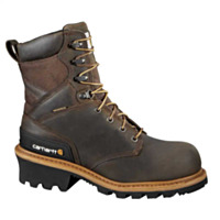 Carhartt 8" Vintage Saddle Composite Toe Logger Boot