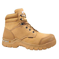 Carhartt Rugged FLEX 6-inch Non-Safety Toe Work Boot, Wheat Nubuck