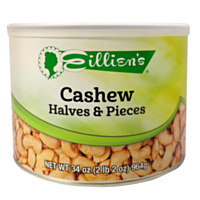 Eillien's Salted Cashew Halves & Pieces, 34 oz.