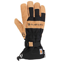 Carhartt Men's Storm Defender Insulated Duck / Synthetic Suede Gauntlet Glove