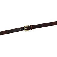 Hickory Creek 1-1/4" Oil Tanned Leather Belt, Brown