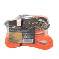 Max Load 1 1/2" x 15' Ratchet Tie Down Strap