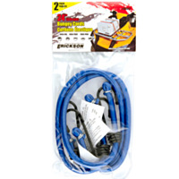 Erickson Manufacturing 8mm x 24 In. Vinyl Coated Steel Bungee Cord Set