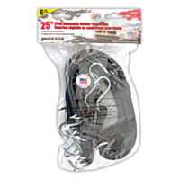 Erickson Manufacturing Adjustable EPDM Rubber Tarp Straps - 25"