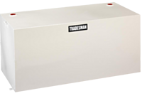TRADESMAN TRST190 - 190 Gal. Steel Rectangular Tank, White, 14 Gauge