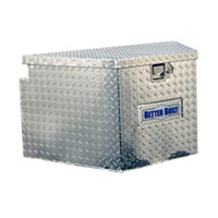 Better Built® Crown Series Short Trailer Box -Silver