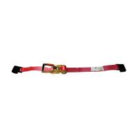 Ancra Cargo Ratchet Strap with Flat Hooks & Long/Wide Handle - 2" X 50'