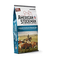 American Stockman® Cobalt Iodized Bagged Salt, 50 lbs.