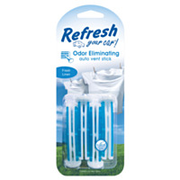 Refresh Your Car Auto Vent Stick - Fresh Linen, 4 Pack