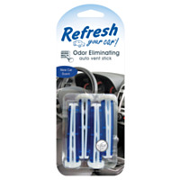 Refresh Your Car Auto Vent Stick - New Car, 4 Pack