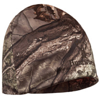 Huntworth Men's Reversible Fleece Hat - Hidd'n Camo/Blaze, OSFM