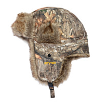 Hot Shot® Men's Sabre Brushed Tricot Fur Ear Trapper Hat