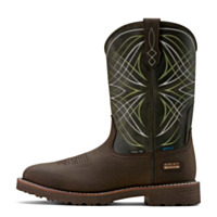 Ariat® Men Activator Waterproof Wide Square Toe Steel Toe Work Boot