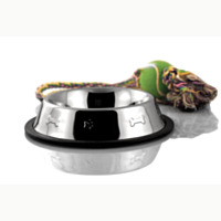Bergan® Embossed Bowl, Stainless Steel - 1 Cup
