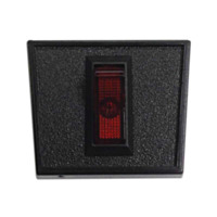 Battery Doctor® On/Off Illuminated Rocker Panel Switch -Red
