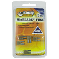 Battery Doctor MinBlade2™ Fuses, 5 Amp, 5 Pack