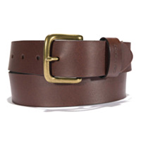 Carhartt Men's Bridle Leather Classic Buckle Belt