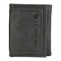 Carhartt Men's Detroit Trifold Wallet - Black