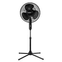 Beyond Breeze 16” 3 Speed Oscillating Floor Fan, Black