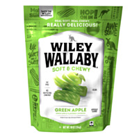 Wiley Wallaby Australian Style Gourmet Green Apple Licorice, 10 oz.