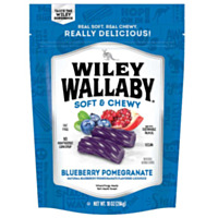 Wiley Wallaby Australian Style Blueberry Pomegranate Licorice, 10 oz.