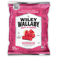 Wiley Wallaby - Watermelon Licorice, 4 oz.
