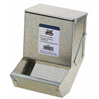 Pet Lodge™ Feeder with Sifter Bottom & Lid, 5"