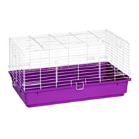 Pet Lodge™ 31" Plastic Bottom Rabbit Cage -Purple