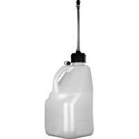 Plastic Product Formers 5.5 Gal. Square Plastic Multi-Purpose Utility Jug, White