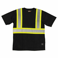 Tough Duck High Visibility Pocket T-Shirt Short Sleeve