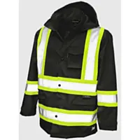Tough Duck Ripstop Safety Rain Jacket