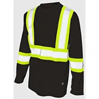 Tough Duck Mirco Mesh L/S Safety T-Shirt with Armband