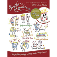 Stitcher's Revolution® Hot Iron Embroidery Transfer Pattern - Movie Munchies