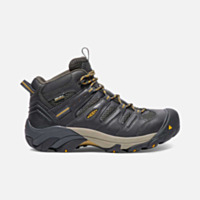 KEEN Utility Lansing Mid Men's Waterproof Work Boot, Steel Toe