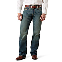 Ariat Men's M5 Slim Stackable Straight Leg, Low Rise Jean