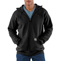 Carhartt Mens Midweight Hooded Zip-Front Sweatshirt (Style #K122)