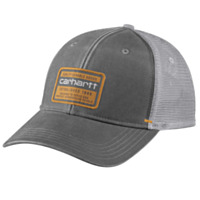 Carhartt® Men's Canvas Mesh-Back Quality Graphic Cap