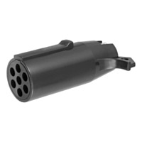CURT™ Adapter 7-Way Round to 4-Way Flat #57041
