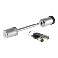 CURT™ Coupler Lock 2 1/2" Span Chrome #23542