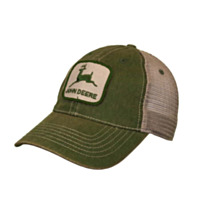 John Deere Mesh Vintage Cap, Stone Washed