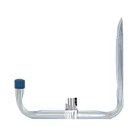 Crawford Giant Storage Hanger, Zinc-Plated Steel - Silver, 1" X 11"