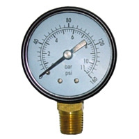 Black Diamond 2" Pressure Gauge