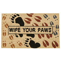 Park Designs Doormat - "Wipe Your Paws"