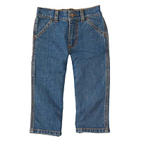 Carhartt Rugged Flex® Loose Fit Denim Utility Boot-Cut Jean - Toddler